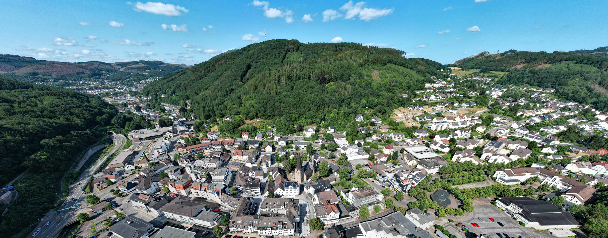 Panoramaaufnahme Plettenberg